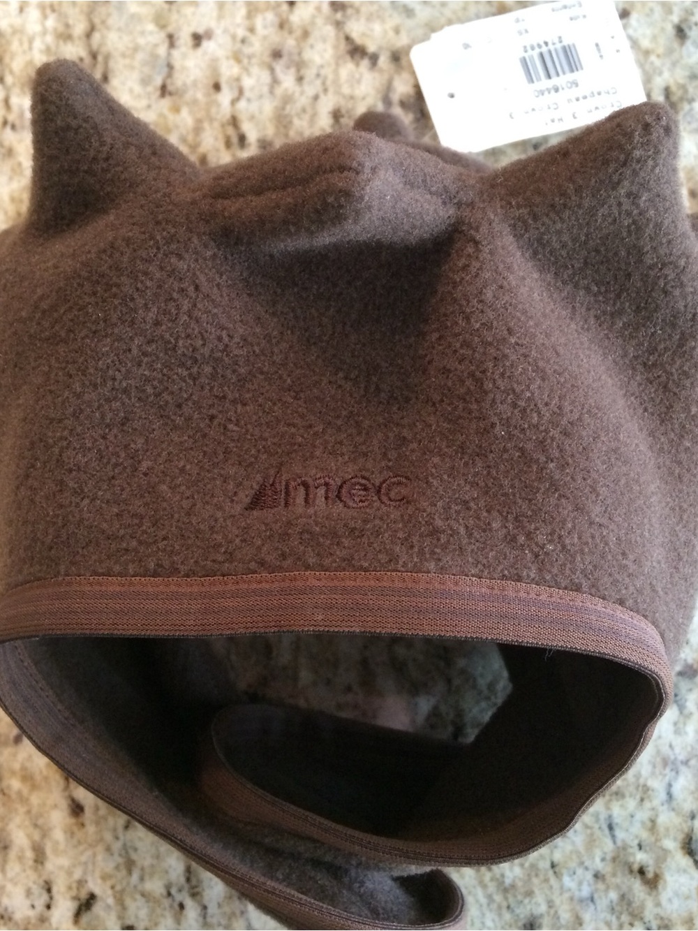 MEC Brown Fleece Kids Hat